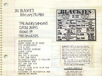 ANGRY SAMOANS Metal Mike Scrapbook 1980 – P.J. Galligan on Lead Guitar Page 08